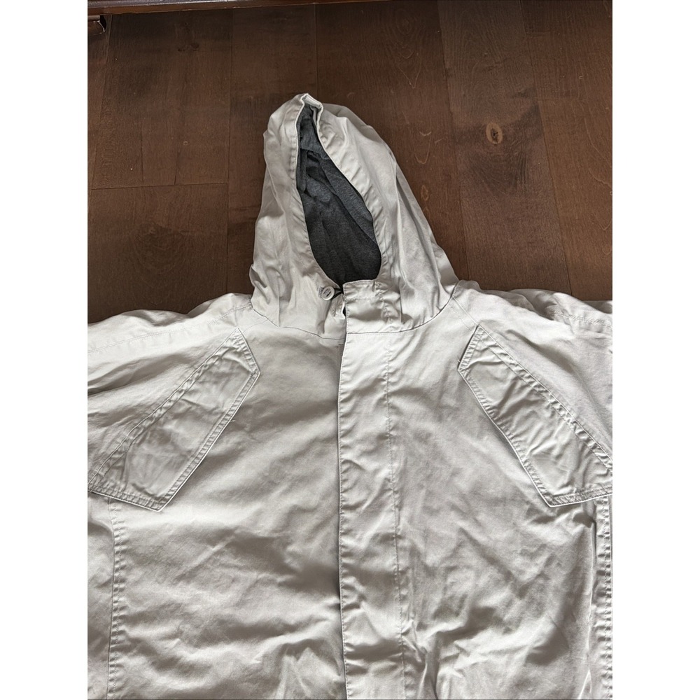 Levi Strauss & Co Hooded Canvas Jacket Mens Size XL Work - Picture 2 of 6